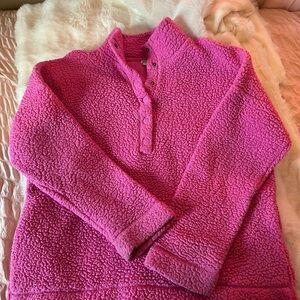 Aerie Women’s XS Quarter Button Sherpa